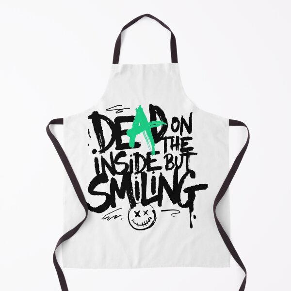 Item preview,  Dead Inside But Smiling Dark Quote designed and sold by IslandTyped.
