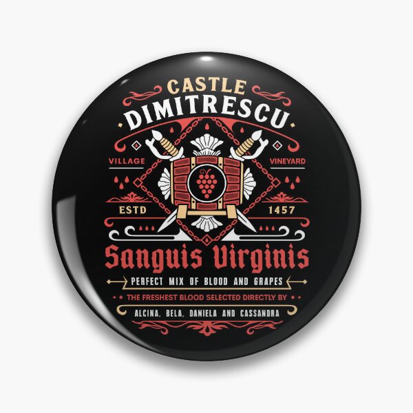Item preview, Castle Dimitrescu Vineyard Crest designed and sold by Lagelantee.
