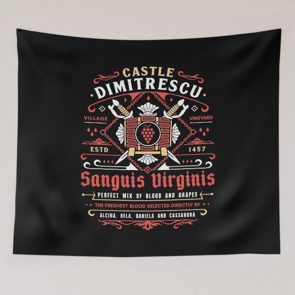Item preview, Castle Dimitrescu Vineyard Crest designed and sold by Lagelantee.