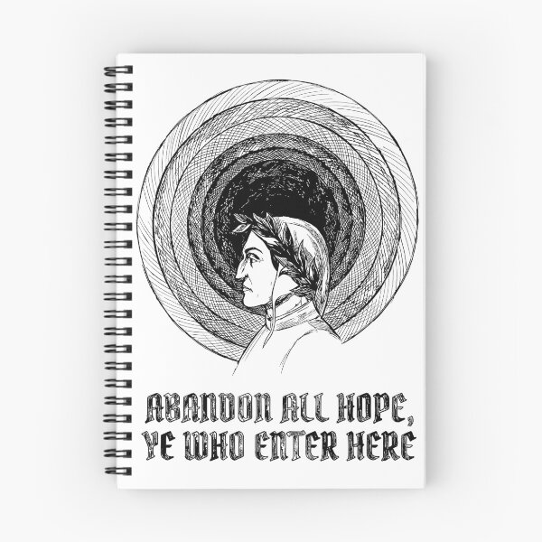 Item preview, Dante's Divine Inferno Descent - Dark Academia Classical Literature designed and sold by bapupa.