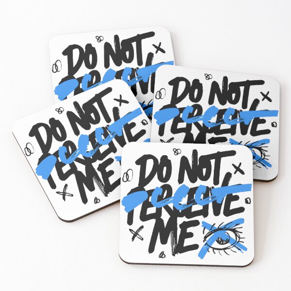 Item preview, Do Not Perceive Me Anxiety Quote designed and sold by IslandTyped.
