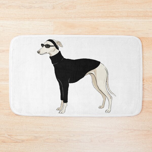 Item preview, The 90s Minimalist Greyhound: Quiet Luxury Edition designed and sold by Paws And Pause.