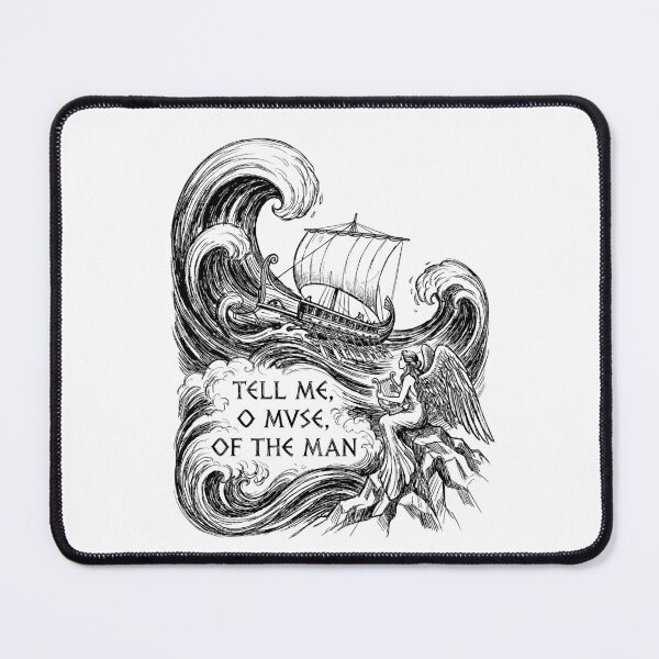 Item preview, Homeric Odyssey Shipwreck - Dark Academia Classical Literature designed and sold by bapupa.