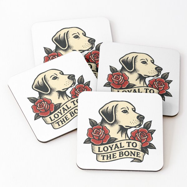 Item preview, Loyal to the Bone Dog Lover Vintage Tattoo Style designed and sold by OwnYourMood.