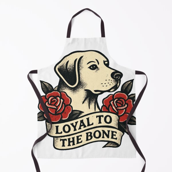 Item preview, Loyal to the Bone Dog Lover Vintage Tattoo Style designed and sold by OwnYourMood.
