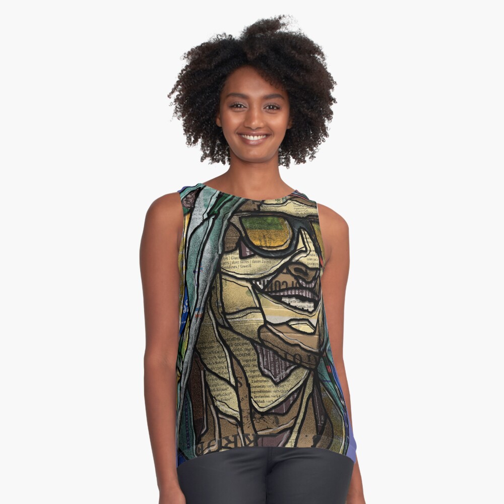 Item preview, Sleeveless Top designed and sold by Packeredo.