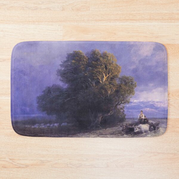 Item preview, Ox Cart Crossing a Flooded Plain designed and sold by SharonTheFirst.