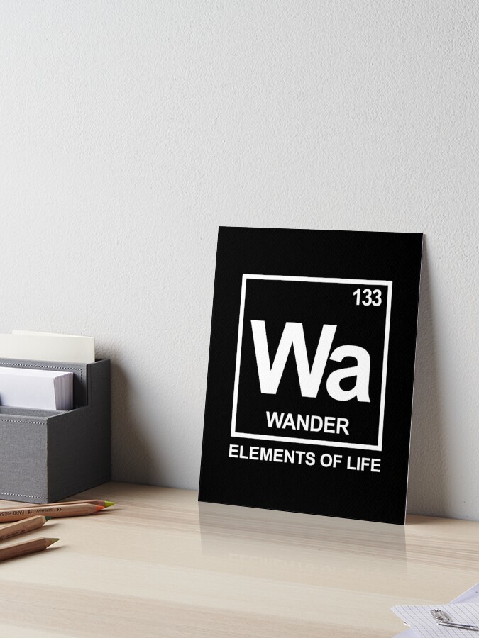 Elements of life: 132 pizza periodic table Sticker by PhrasesTheThird