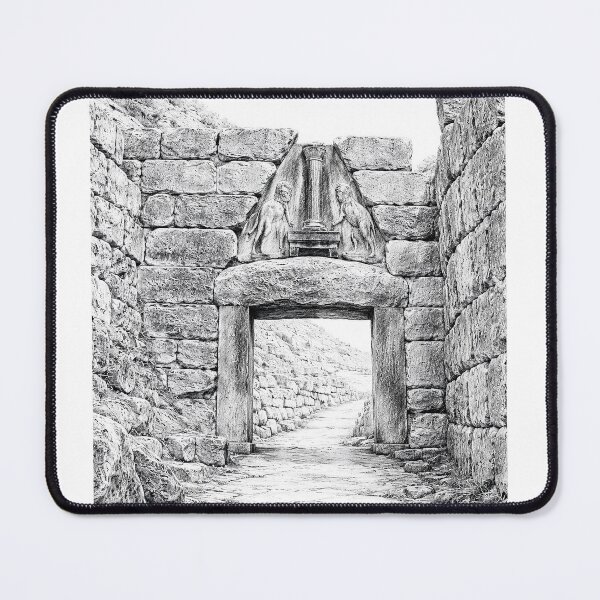 Item preview, Lion’s gate designed and sold by Island Art Studios.