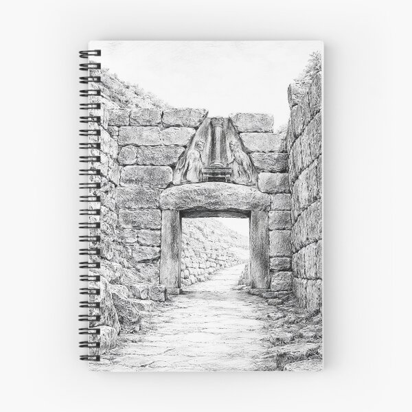 Item preview, Lion’s gate designed and sold by Island Art Studios.