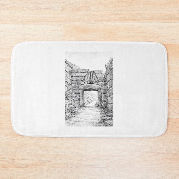 Item preview, Lion’s gate designed and sold by Island Art Studios.