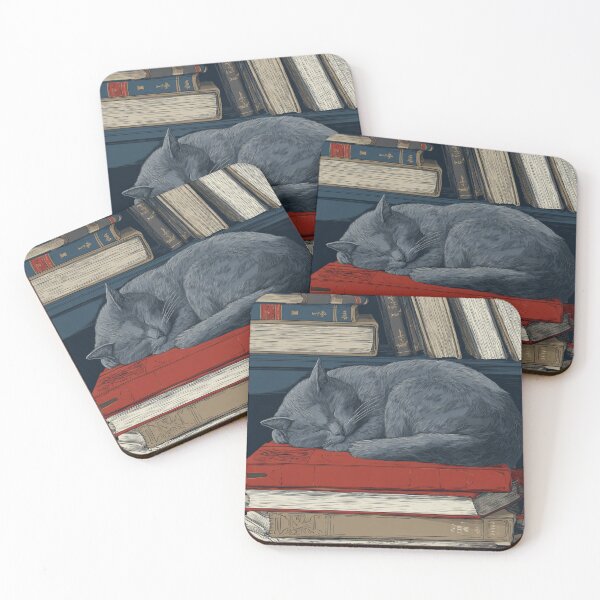Item preview, How to Sleep on Books Like a Cat designed and sold by GrinGalore.