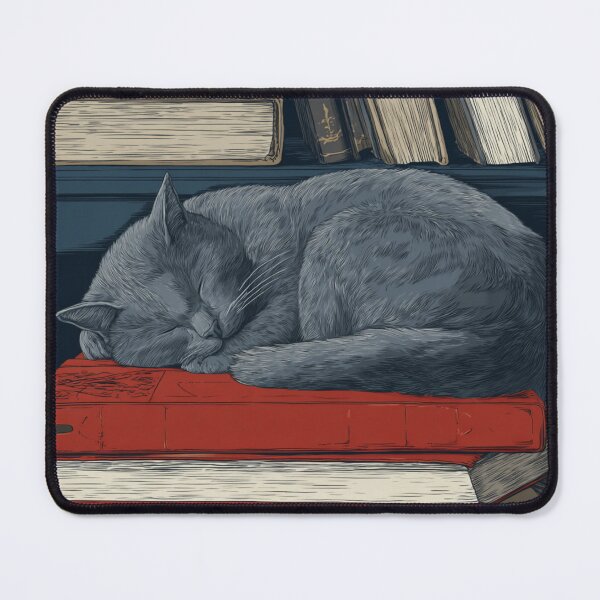 Item preview, How to Sleep on Books Like a Cat designed and sold by GrinGalore.