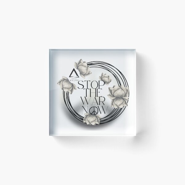 Item preview, Stop the War Now – Modern Minimal Peace Design designed and sold by Laboratorio Animo.