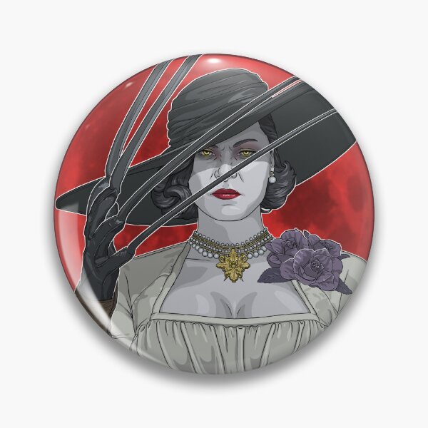 Item preview, Lady Dimitrescu Blood Moon Rising designed and sold by TheParrott-.