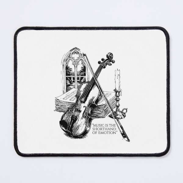 Item preview, Taper Candle & Violin Nocturne - Romantic Dark Academia designed and sold by bapupa.