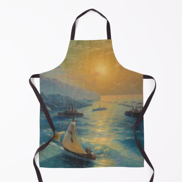 Item preview, Ships at the Feodosiya raid designed and sold by SharonTheFirst.