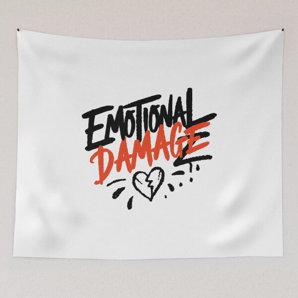 Item preview, Emotional Damage Funny Meme Quote designed and sold by IslandTyped.