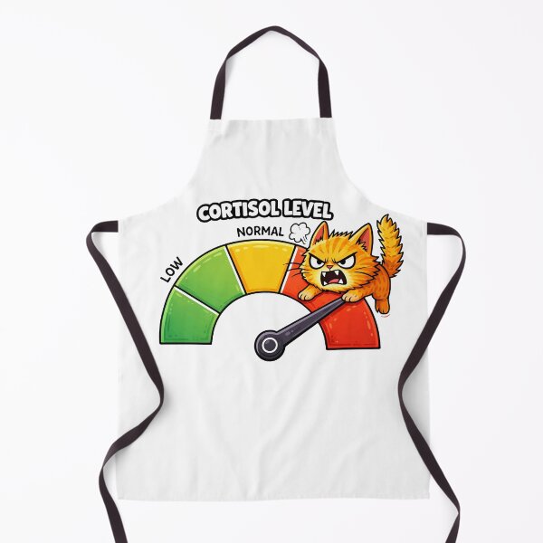 Item preview, Cortisol Level High Angry Cat designed and sold by MonkiFlipp.
