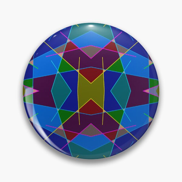 Item preview, Stained‑Glass Inspired Retro Line Pattern designed and sold by anamariafischer.