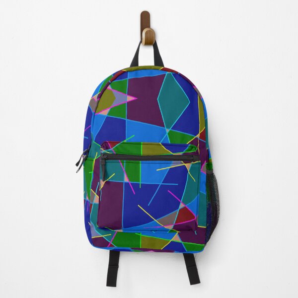 Item preview, Stained‑Glass Inspired Retro Line Pattern designed and sold by anamariafischer.