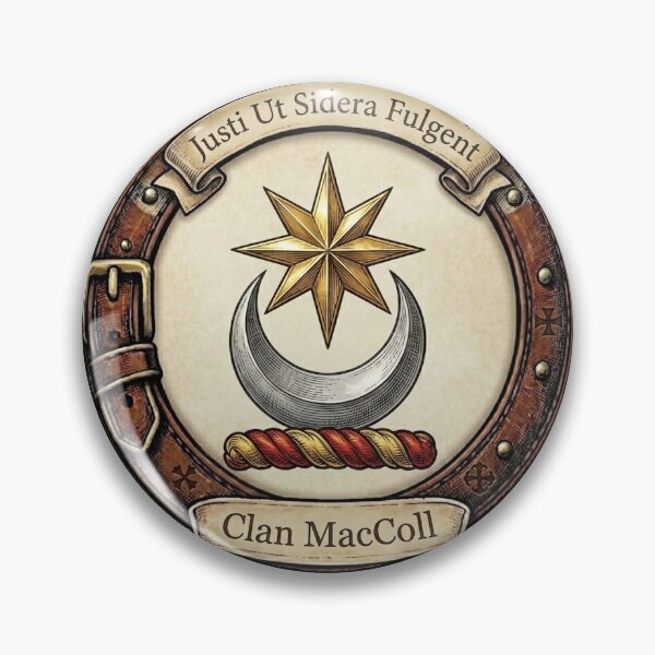 Item preview, Clan MacColl Crest designed and sold by BagTown Clans.