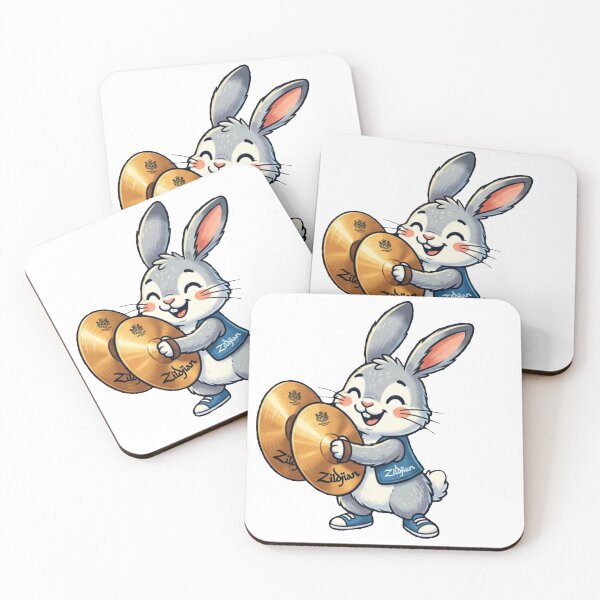 Item preview, Rock On Bunny | Cute Rabbit designed and sold by Paws And Pause.