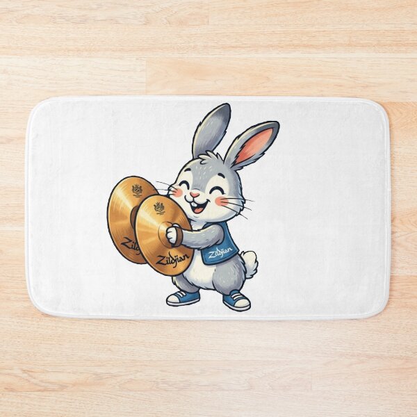Item preview, Rock On Bunny | Cute Rabbit designed and sold by Paws And Pause.