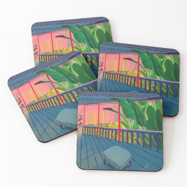 Item preview, David Hockney - David Hockney - David Hockney (62) - Vibrant California Pool – Pop Art Print Inspired by David Hockney designed and sold by KirstenShShop.