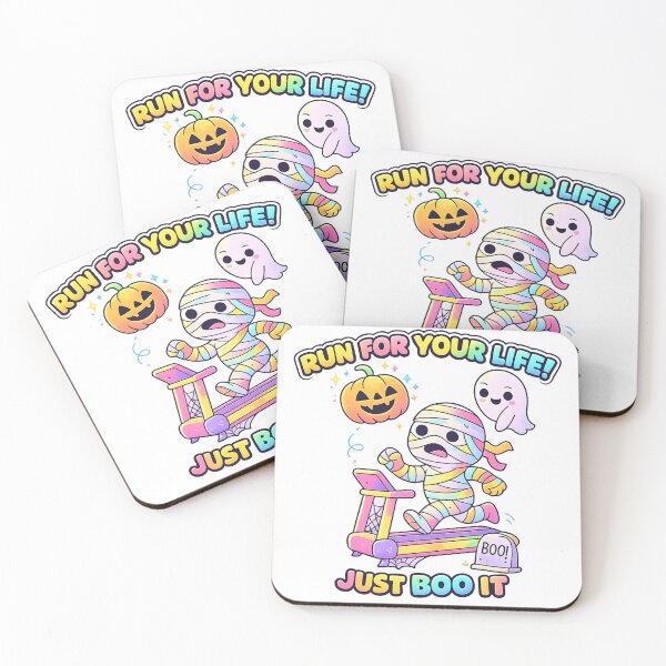 Item preview, Run For Your Life Halloween Mummy Art designed and sold by SoftSproutstu.