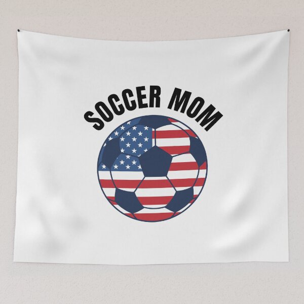 Item preview, Soccer Mom America Mother's Day American Ball Gift Celebrate Moms USA  designed and sold by DogLover332.