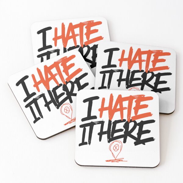Item preview, I Hate It Here Funny Quote designed and sold by IslandTyped.
