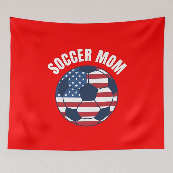 Item preview, Soccer Mom America Mother's Day American Ball Gift Celebrate Moms USA  designed and sold by DogLover332.