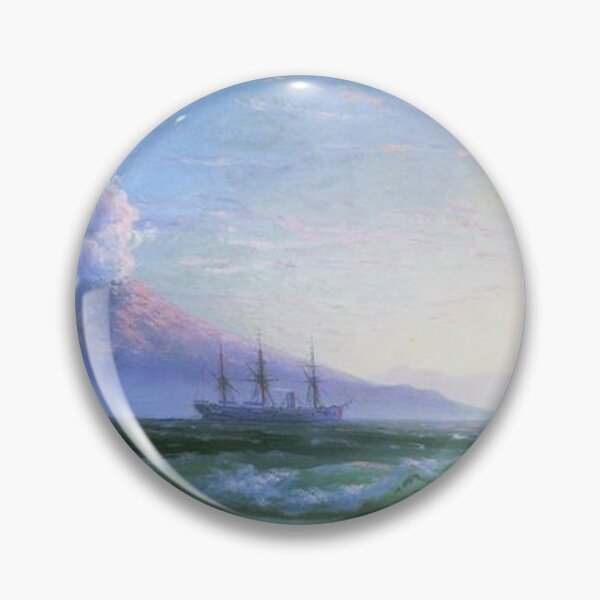 Item preview, The Bay of Naples early in the morning designed and sold by SharonTheFirst.