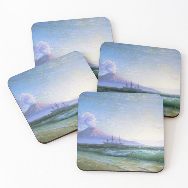 Item preview, The Bay of Naples early in the morning designed and sold by SharonTheFirst.