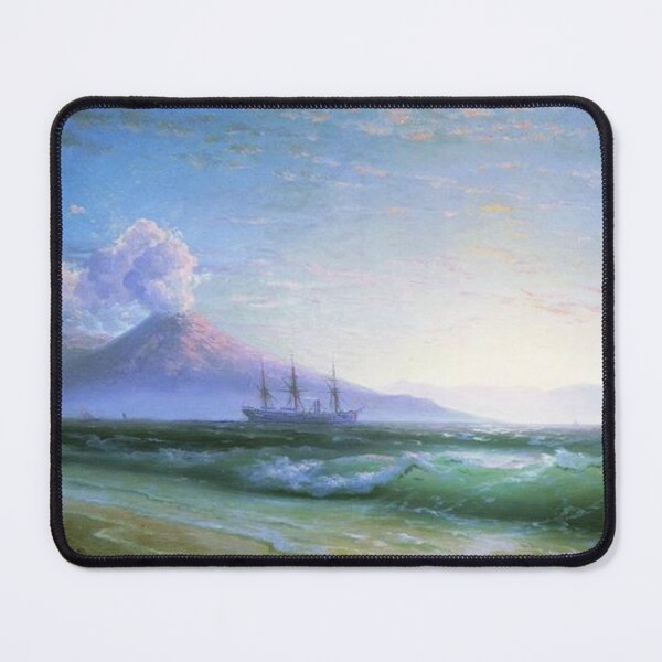 Item preview, The Bay of Naples early in the morning designed and sold by SharonTheFirst.