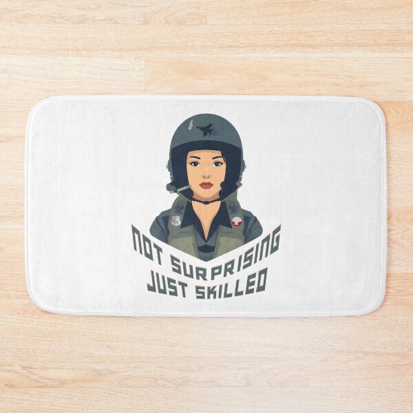 Item preview, Not Surprising Just Skilled – Female Pilot Empowerment Design designed and sold by TestudoDesign.