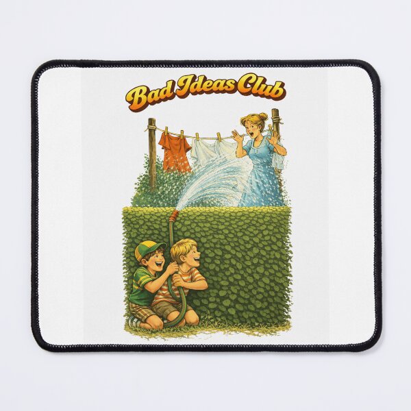 Item preview, Bad Ideas Club Retro Mischief Kids Vintage 70s Humor Design designed and sold by Dianefromamsterdam.