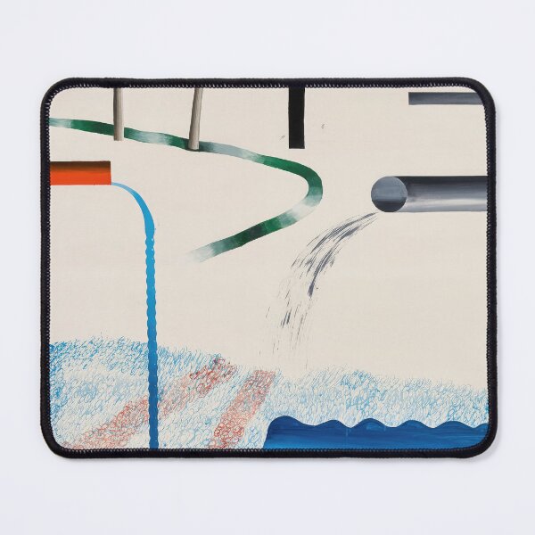 Item preview, David Hockney - David Hockney - David Hockney (69) - Vibrant California Pool – Pop Art Print Inspired by David Hockney designed and sold by KirstenShShop.