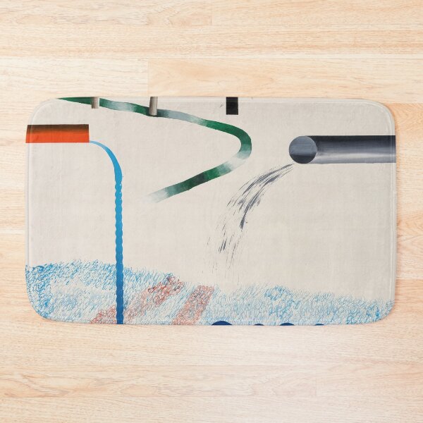 Item preview, David Hockney - David Hockney - David Hockney (69) - Vibrant California Pool – Pop Art Print Inspired by David Hockney designed and sold by KirstenShShop.