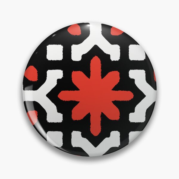 Item preview, Vintage gorgeous victorian decorative white and red ornament 127sm designed and sold by 127sm.