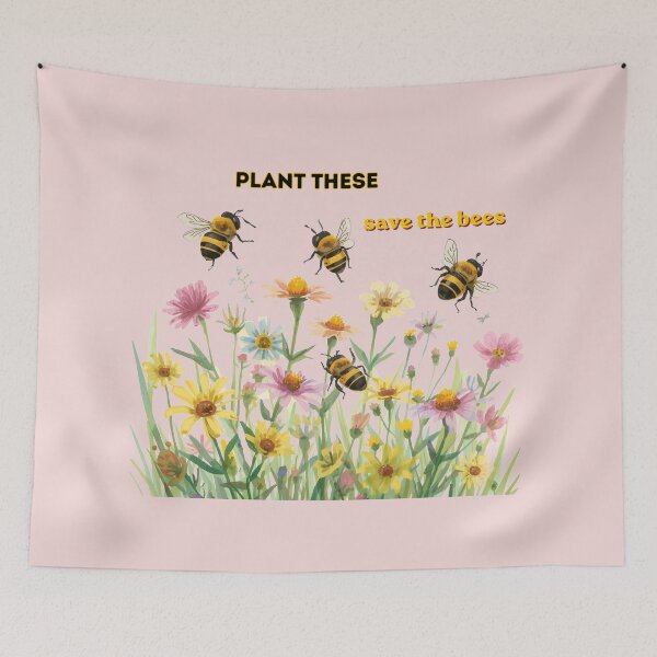 Item preview, My plants save bees designed and sold by Julitasells.