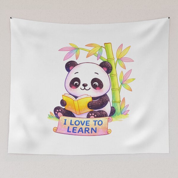 Item preview, I Love to Learn Kids Affirmation Design designed and sold by SoftSproutstu.