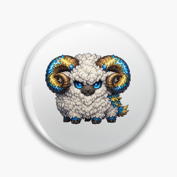 Item preview, Storm Horned Fantasy Ram designed and sold by LindaBurnsidel.