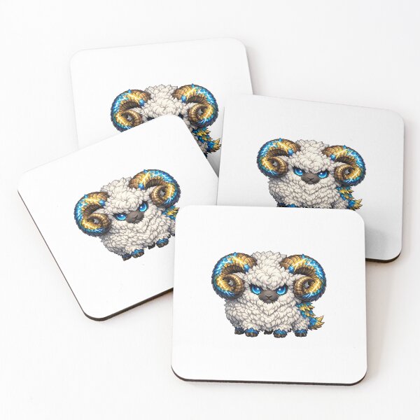 Item preview, Storm Horned Fantasy Ram designed and sold by LindaBurnsidel.