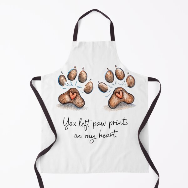 Item preview, You Left Paw Prints On My Heart Shirt – Dog Memorial Gift for Dog Lovers, Pet Loss Sympathy Tee designed and sold by EpicLuck.