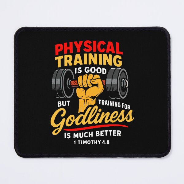 Item preview, 1 Timothy 4:8 Training For Godliness Is Much Better designed and sold by plushism.