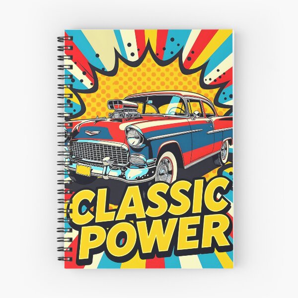 Item preview, Classic Power Retro Muscle Car Pop Art designed and sold by rgagliardi2017.