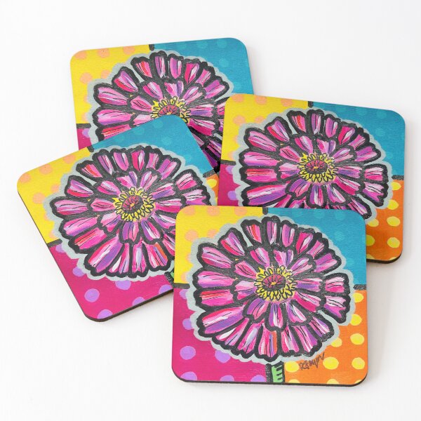 Item preview, Zinnia  designed and sold by Rebecca Lyon Art .