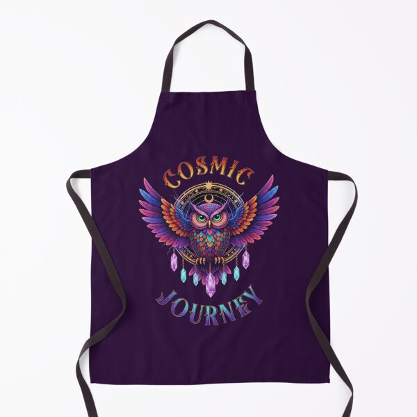 Item preview, Cosmic Journey – Mystical Owl Emblem designed and sold by Dogandesighn.